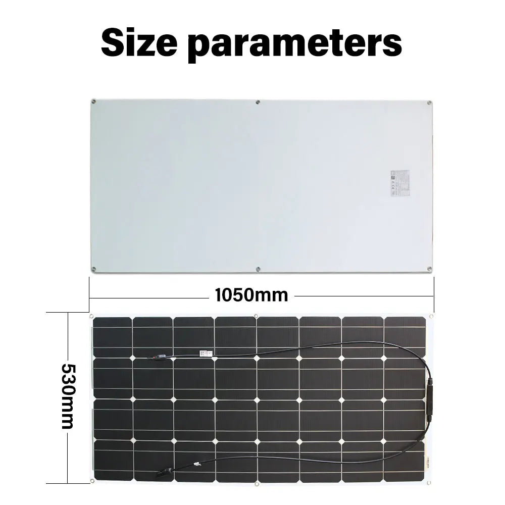 solar panel kit and 300w 200w 100w flexible solar panels 12v 24v high efficiency battery charger module