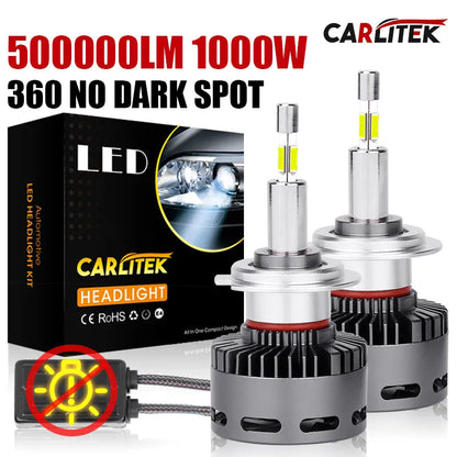 H7 LED CANBUS 360 for Projector Lenses 500000LM H11 H1 H4 LED H8 Headlight Bulbs HB3 9005 HB4 9006 Hir2 9012 LED Fog Light 6000K 500000LM Super CHINA