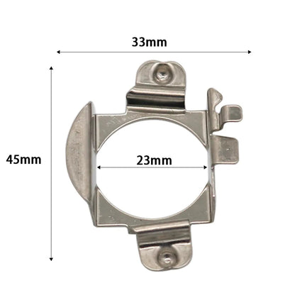 H7 LED Headlight Bulb Base Retainer Holder Adapter Socket Headlamp Mount Stand For Nissan Buick Mercedes-Benz Audi Renault Ford