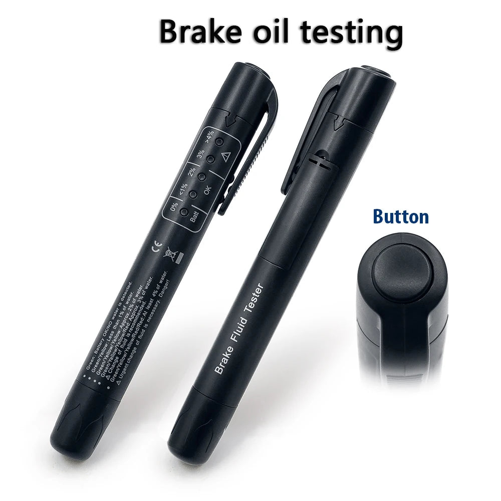 Accurate Oil Quality Check Pen Universal Brake Fluid Tester Car Brake Liquid Digital Tester Vehicle Auto Automotive Testing Tool