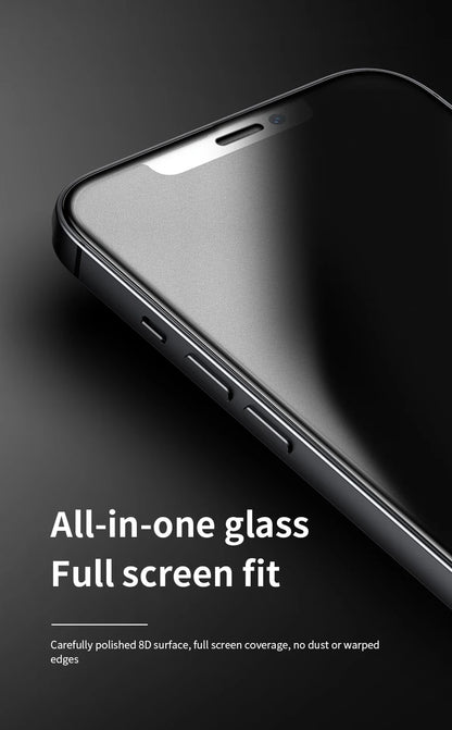 Matte Tempered Glass for iPhone 14 13 Pro Max 12 11 X XS 7 8 Plus Full Cover Screen Protector 3D Curved Soft Edge