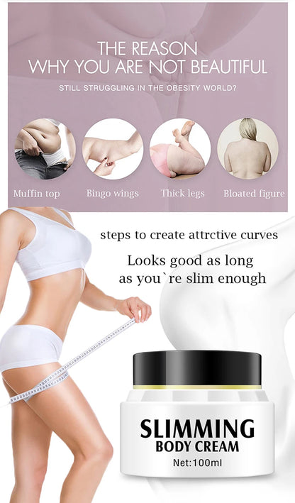 100ml Caffeine Fat Burning Cream Anti-cellulite Full Body Slim Weight Reduce Cream Cream Leg Waist Massag Effective Body Los