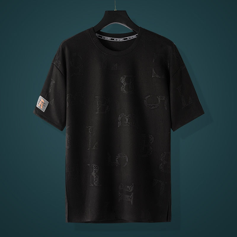 HIP HOP Sports T Shirt Streetwear Mens T-shirts Casual Summer Short Sleeves Black Khaki Tshirt Tees Oversize