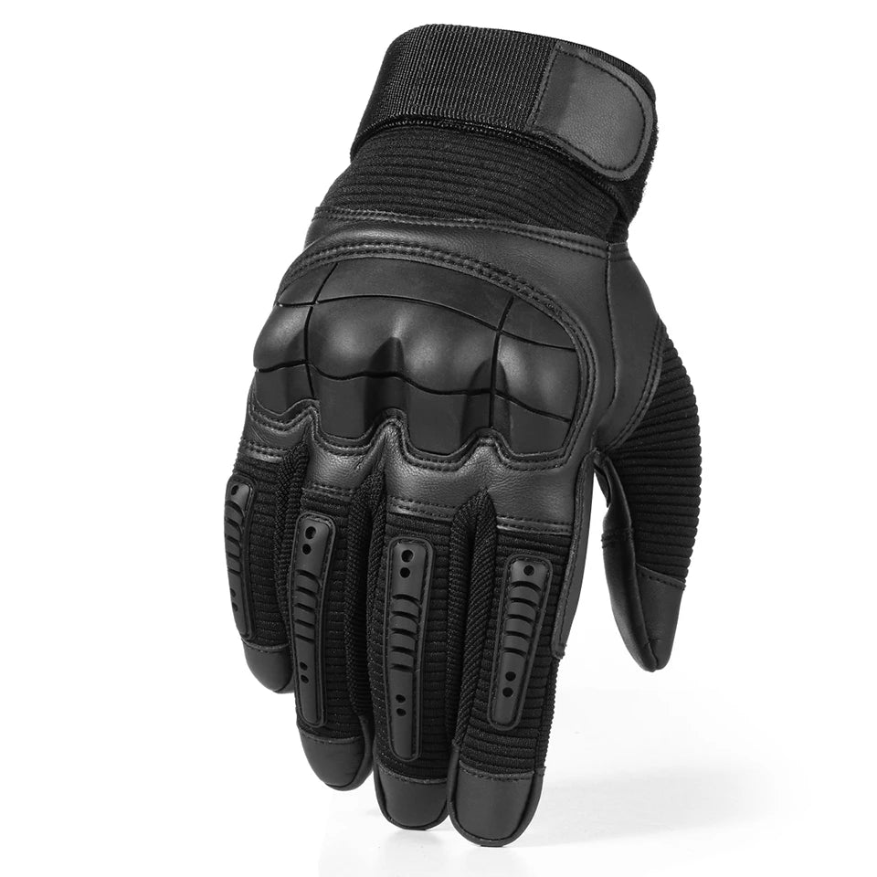 Touchscreen PU Leather Motorcycle Gloves