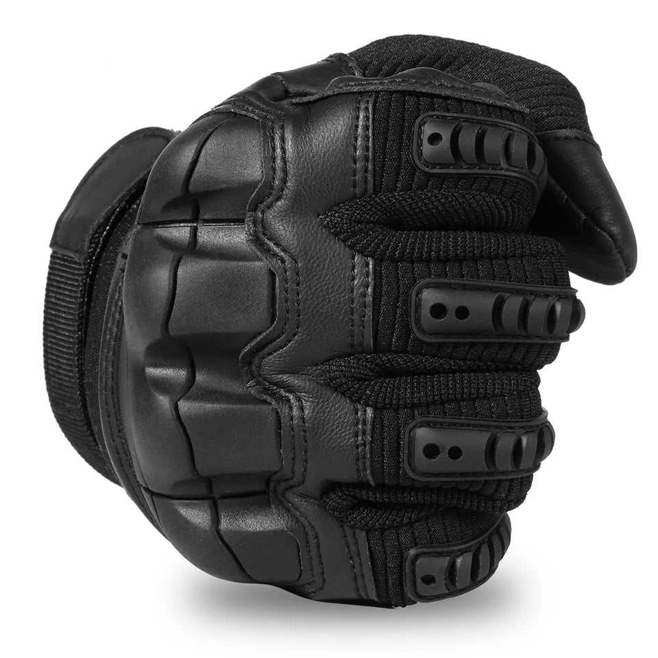 Touchscreen PU Leather Motorcycle Gloves