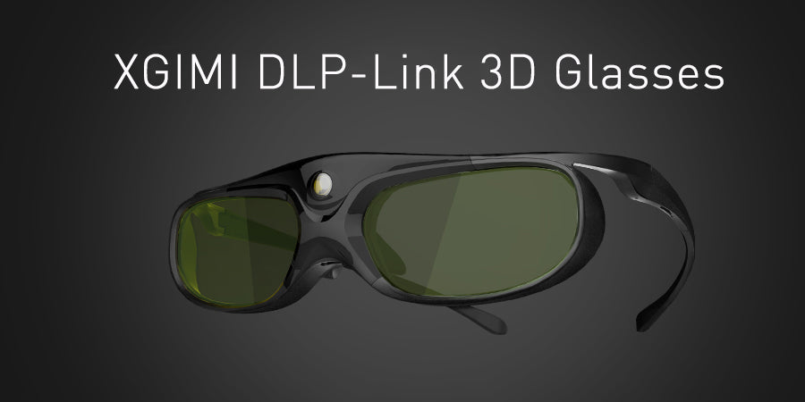 Original XGIMI Shutter 3D Glasses DLP-Link Liquid Crystal Rechargeable Virtual Reality LCD Glass for XGIMI H2 Horizon Halo AURA