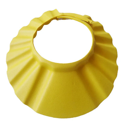 Safe Shampoo Shower Bathing Bath Protect Soft Cap Hat For Baby Wash Hair Shield Bebes Children Bathing Shower Cap Hat Kids Yellow