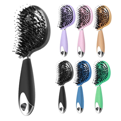 Hair Scalp Massage Comb Hair Brush Women Wet Dry Curly Ultra Detangler Hairbrush Bristle Nylon Salon Hair Styling Tools Dropship