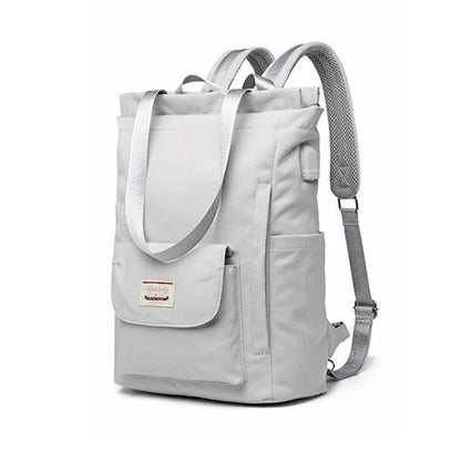 Women's Backpack Travel Large Backpack Handbag Schoolbag For Girls Women's Black Bag Female Shoulder Back Mochila Gray