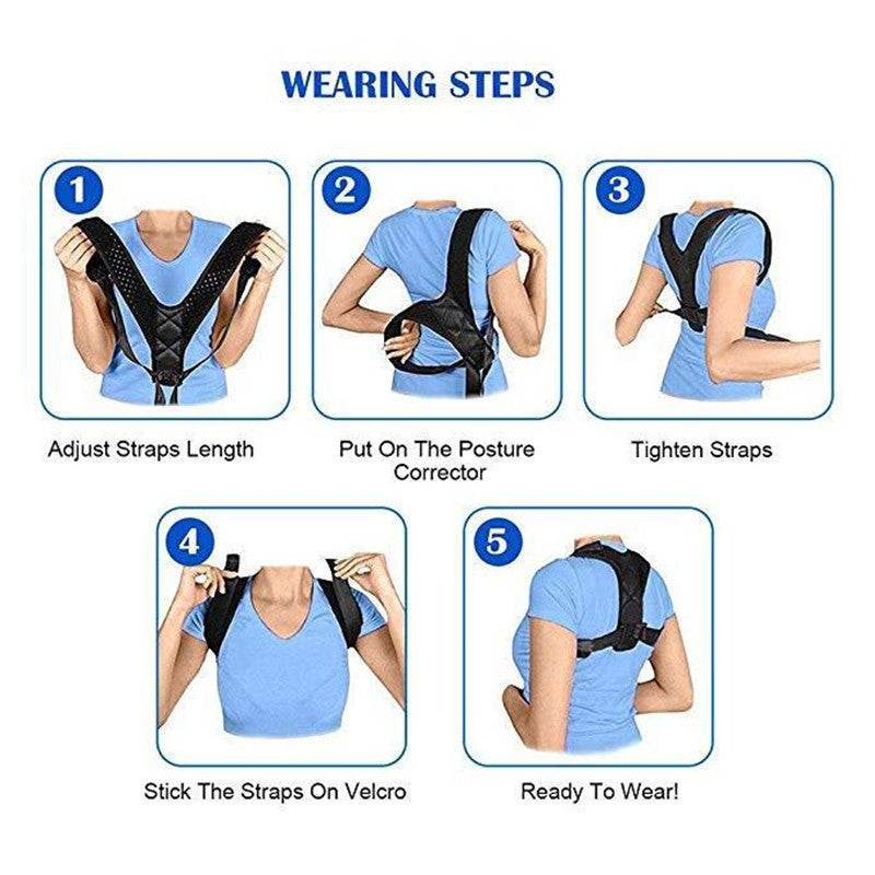 New Adult Body Shapers Brace Belt Corset Posture Corrector Compression Shapewear Children Shoulder Back Orthopedic Support Belt