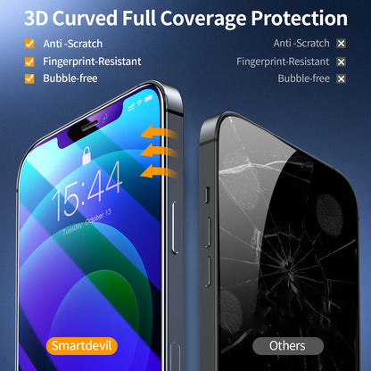 Tempered Glass Screen Protector For iPhone 13 Pro Max Full Cover Glass For iPhone 13 mini Anti Blue Light