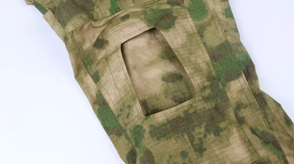 Multicam Camouflage Military Tactical Pants Army Wear-resistant Hiking Pant Paintball Combat Pant With Knee Pads Hunting Clothes