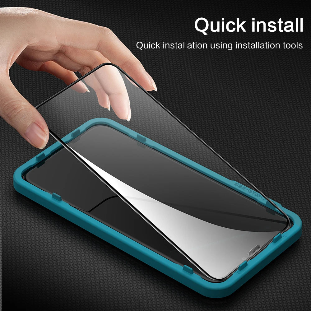 Screen Protector for iPhone 12 Pro Max 11 7 8 Plus X XS XR Full Cover HD Tempered Glass Protective Film