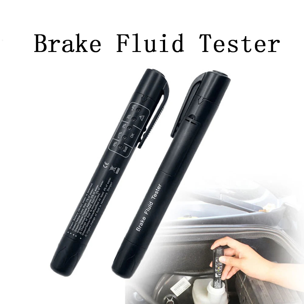 Accurate Oil Quality Check Pen Universal Brake Fluid Tester Car Brake Liquid Digital Tester Vehicle Auto Automotive Testing Tool