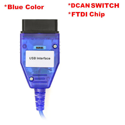 FT232RQ Full Chip PCB For BMW K DCAN K+CAN USB Diagnostic Interface Compatible For BMW Series Switch Blue CHINA