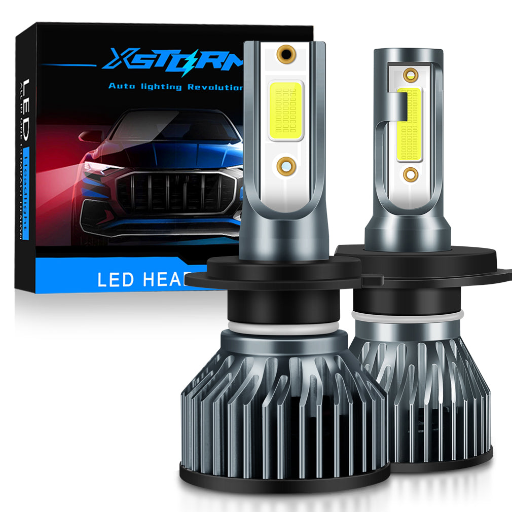 Mini Car Headlight H1 H4 H7 LED Bulb H8 H11 9005 HB3 9006 HB4 9004 HB1 9007 HB5 H13 Led Lights 15000LM Turbo lampada 12V