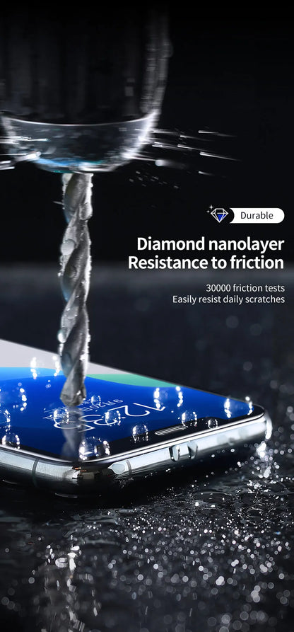 Diamonds Screen Protector For iPhone 11 11 Pro Max Full Coverage Glass For iPhone X XS MAX XR SE2020 High Definition