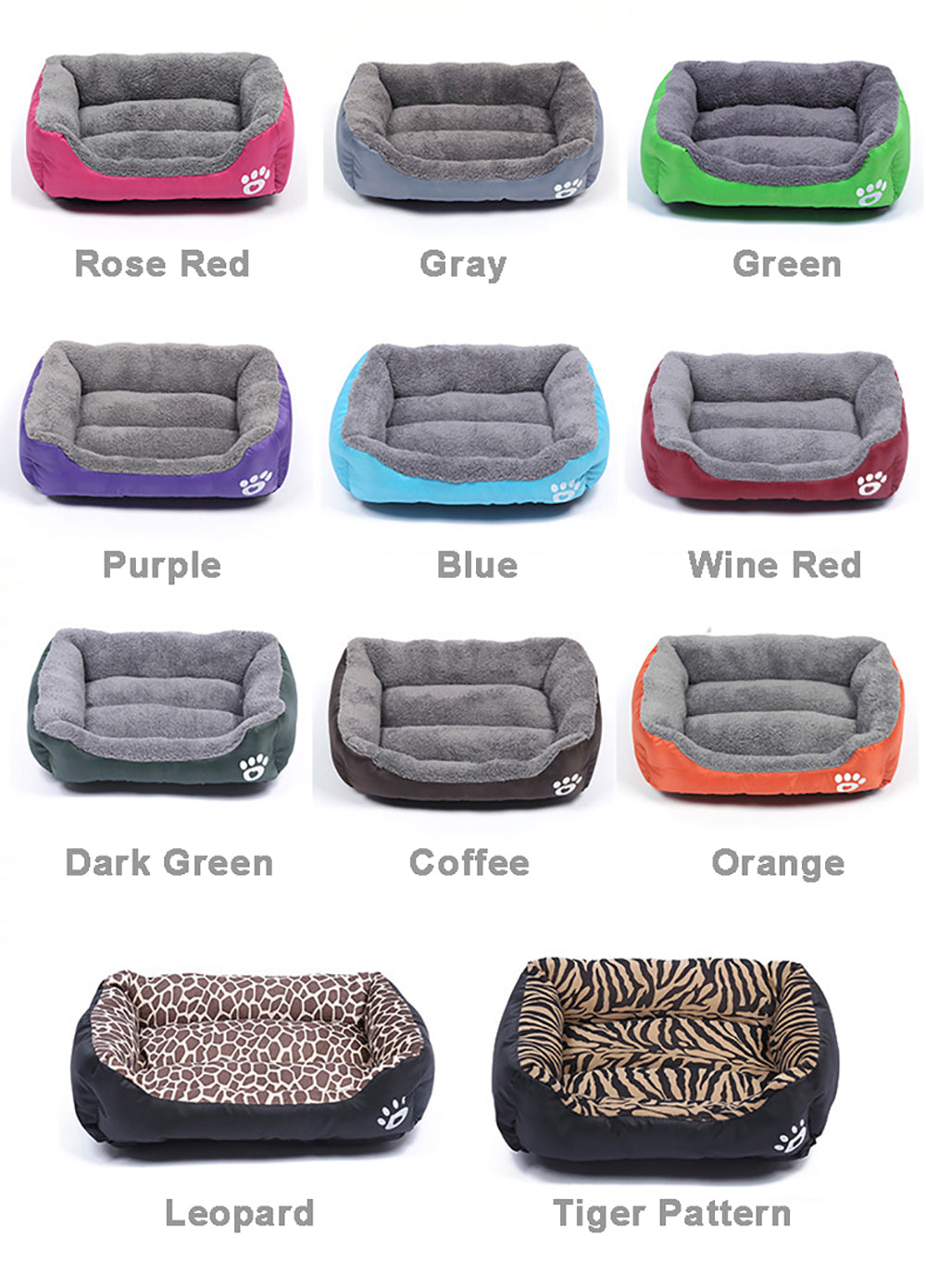 Very Soft Big Dog Bed Puppy Pet Cozy Kennel Mat Basket Sofa Cat House Pillow Lounger Cushion For Small Medium Large Dogs Beds