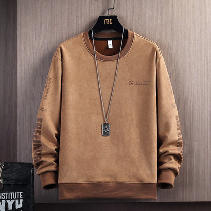 Hoodies Sweatshirt For Men's Grey Blue Hip Hop Punk Pullover Streetwear Casual Fashion Clothes 3011 No necklace 4