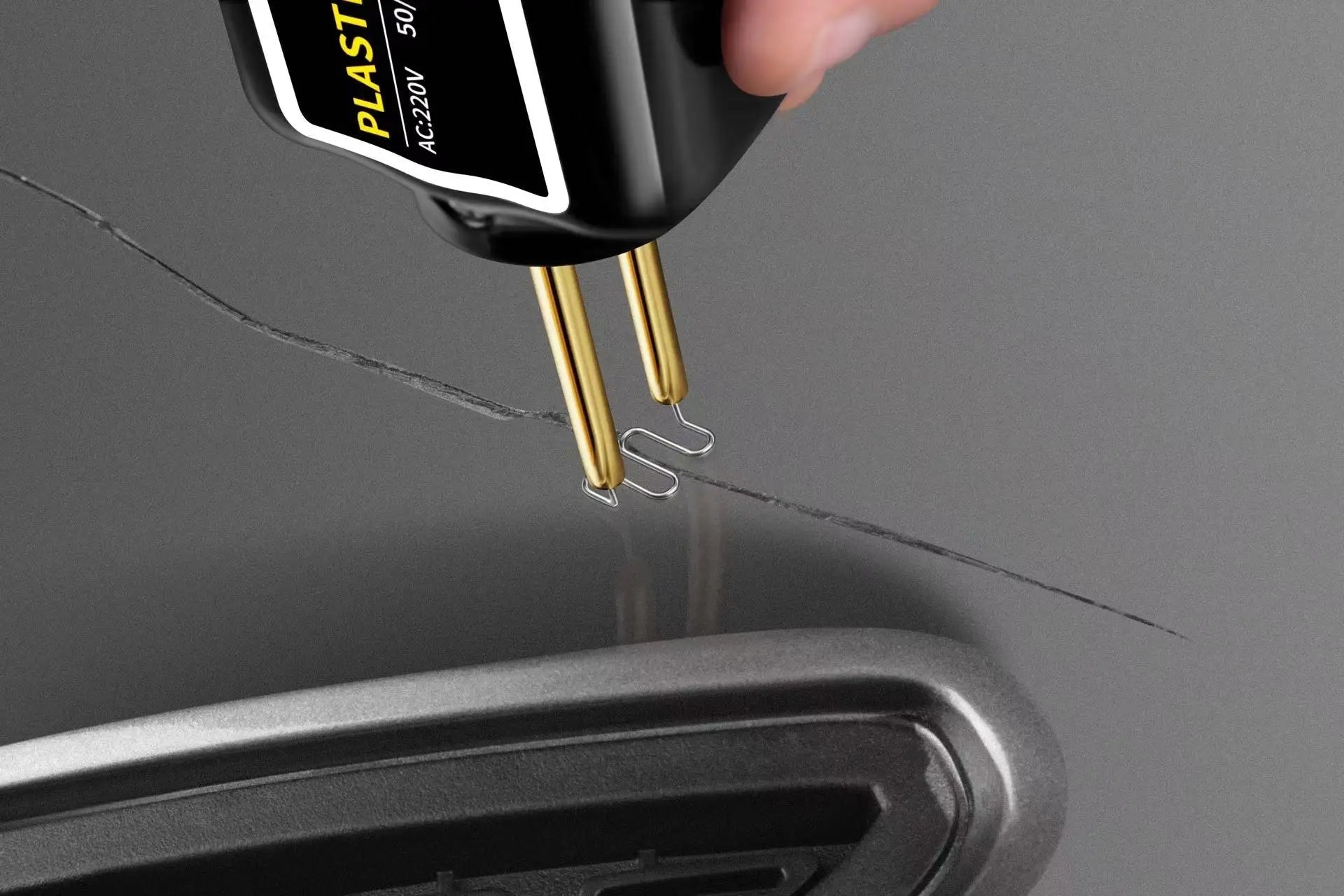 Hot Stapler Plastic Welding Machine Bumper Repair Kit Soldering Iron For Plastic Repair Car Bumper Repair Welding Gun