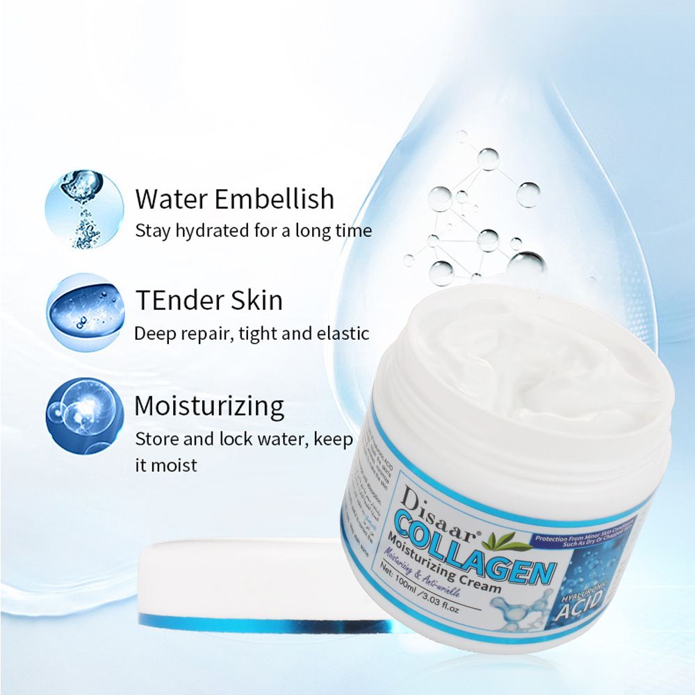 Hyaluronic Acid&Collagen Face Body Cream Whitening Deep Moisturizing Skin Without Greasy Anti-dry Body Lotion Skin Care
