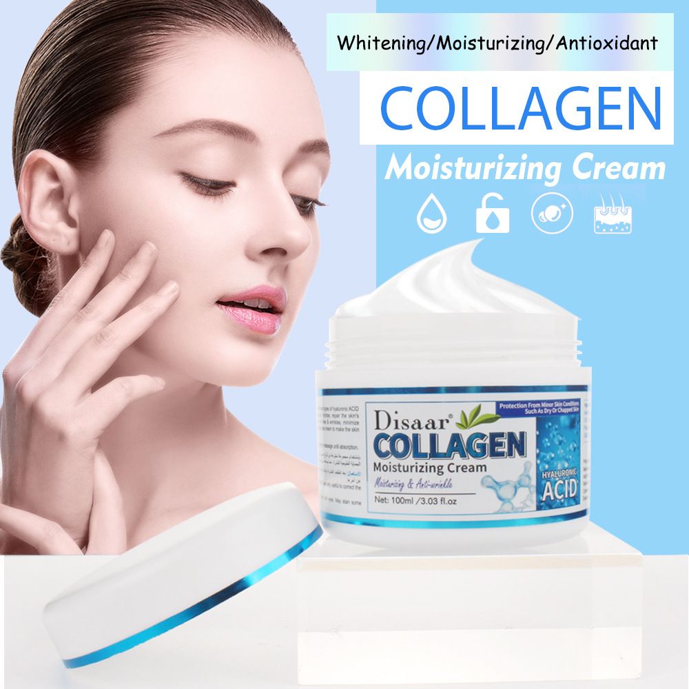 Hyaluronic Acid&Collagen Face Body Cream Whitening Deep Moisturizing Skin Without Greasy Anti-dry Body Lotion Skin Care