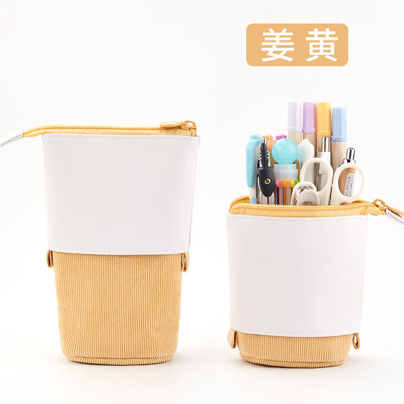 Kawaii Cat Bear Sheep Pencil Bag Pen Case Flexible Big Capacity Fabric Quality Pencil Box Kids Gift School Supplies Stationery
