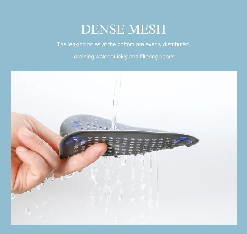 Kitchen Hair Sink Filter Silicone Anti-blocking Bathtub Stopper Bathroom Floor Drain Cover Hair Catchers Shower Sink Strainers