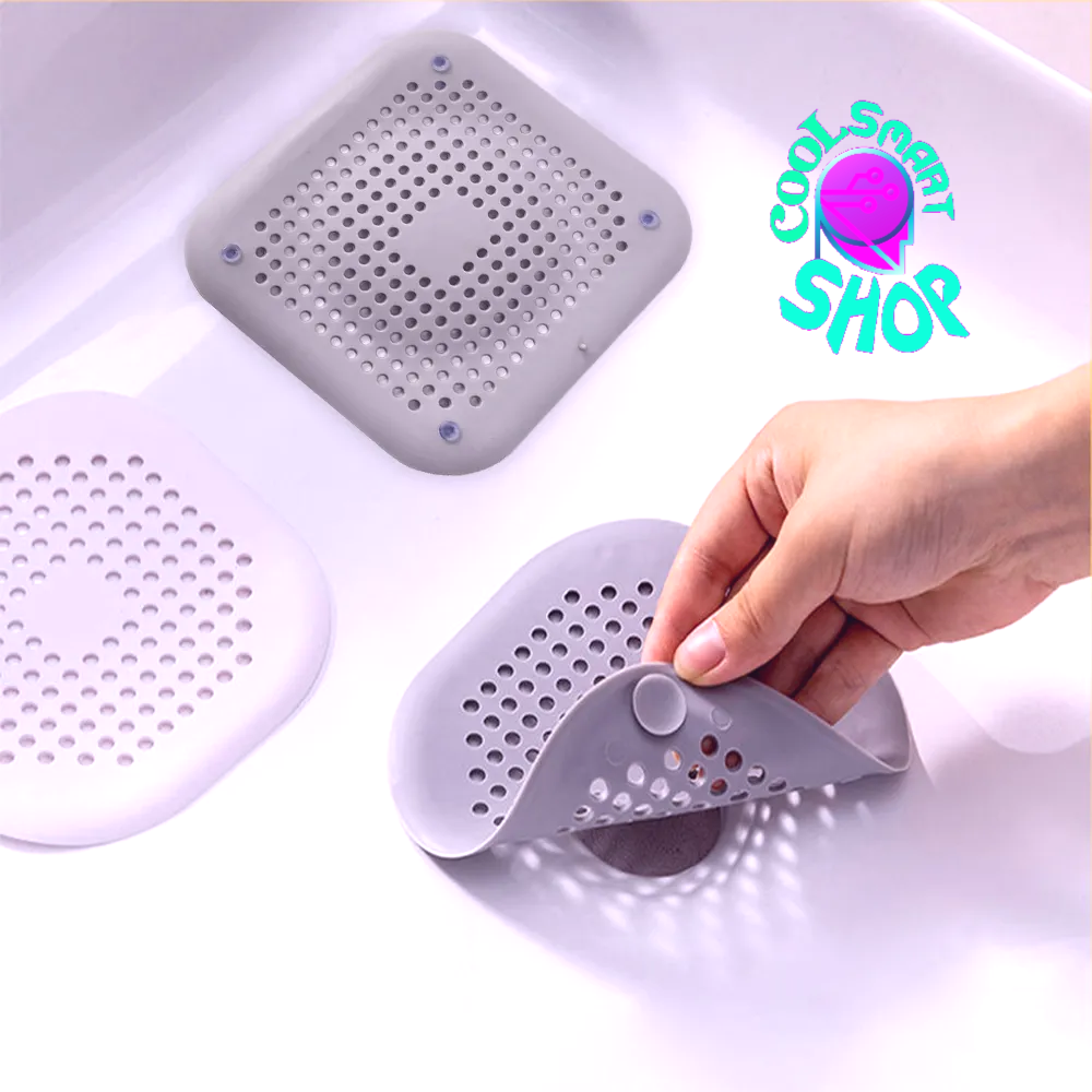 Kitchen Hair Sink Filter Silicone Anti-blocking Bathtub Stopper Bathroom Floor Drain Cover Hair Catchers Shower Sink Strainers