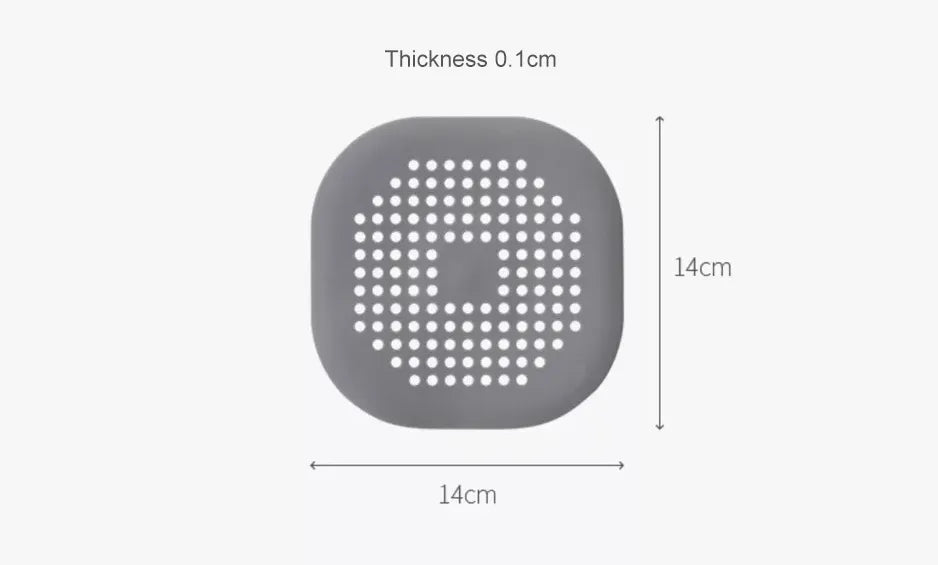 Kitchen Hair Sink Filter Silicone Anti-blocking Bathtub Stopper Bathroom Floor Drain Cover Hair Catchers Shower Sink Strainers