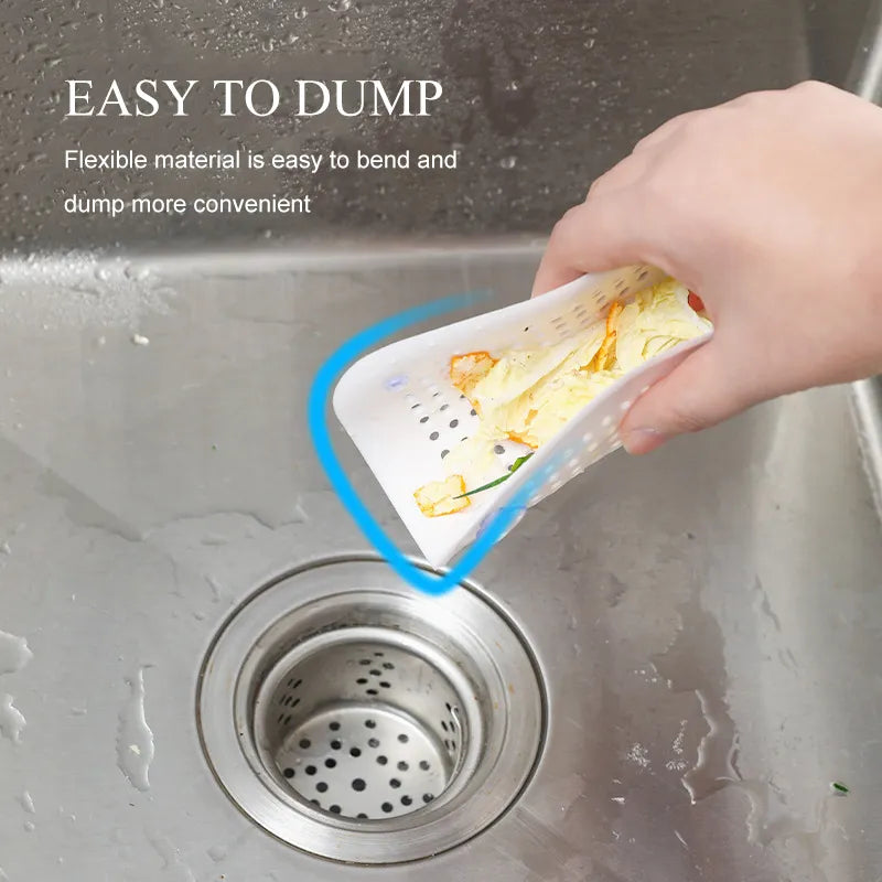 Kitchen Hair Sink Filter Silicone Anti-blocking Bathtub Stopper Bathroom Floor Drain Cover Hair Catchers Shower Sink Strainers