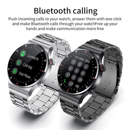 LIGE ECG+PPG Bluetooth Call Smart Watch Men 2023 Sports Bracelet NFC Waterproof Custom Watch Face Men SmartWatch For IOS Android