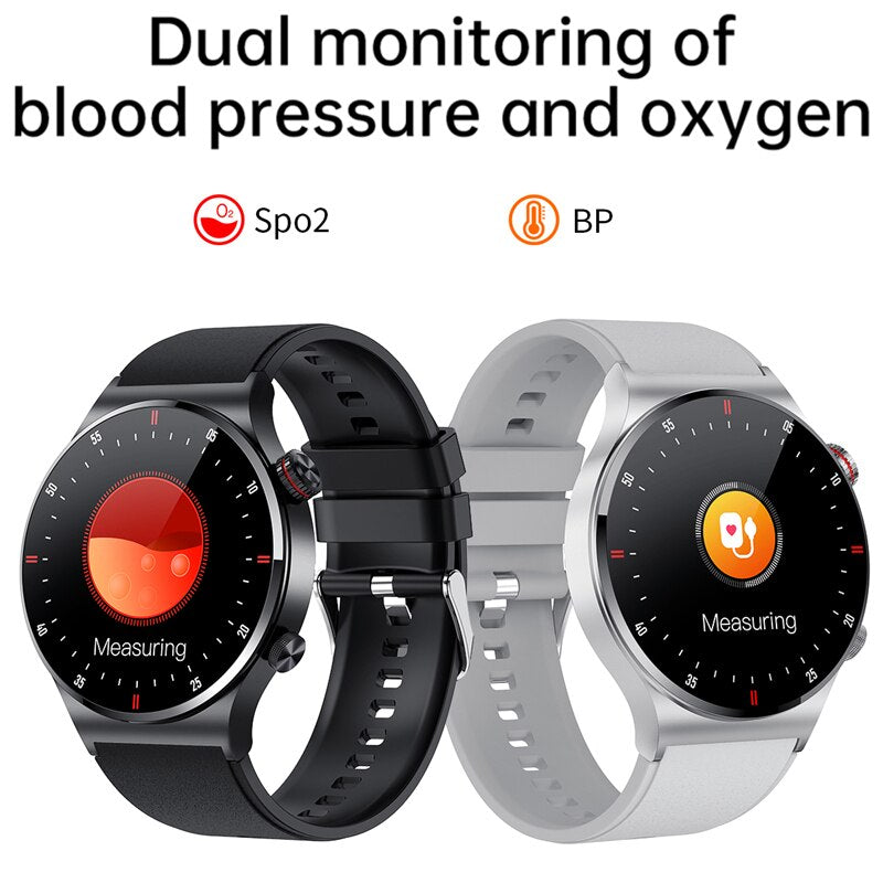 LIGE ECG+PPG Bluetooth Call Smart Watch Men 2023 Sports Bracelet NFC Waterproof Custom Watch Face Men SmartWatch For IOS Android