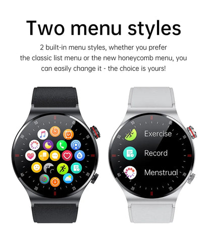 LIGE ECG+PPG Bluetooth Call Smart Watch Men 2023 Sports Bracelet NFC Waterproof Custom Watch Face Men SmartWatch For IOS Android