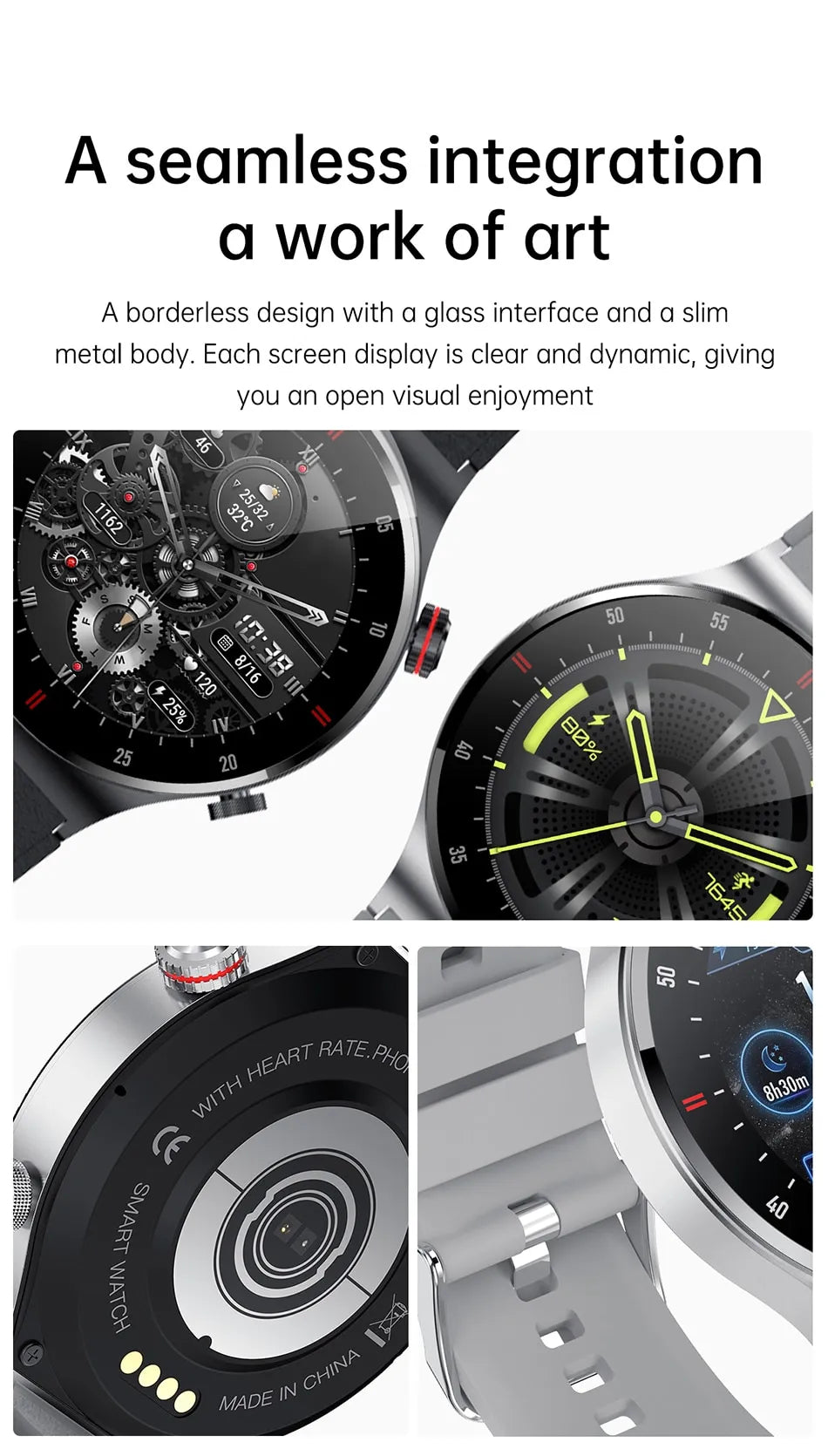 LIGE ECG+PPG Bluetooth Call Smart Watch Men 2023 Sports Bracelet NFC Waterproof Custom Watch Face Men SmartWatch For IOS Android