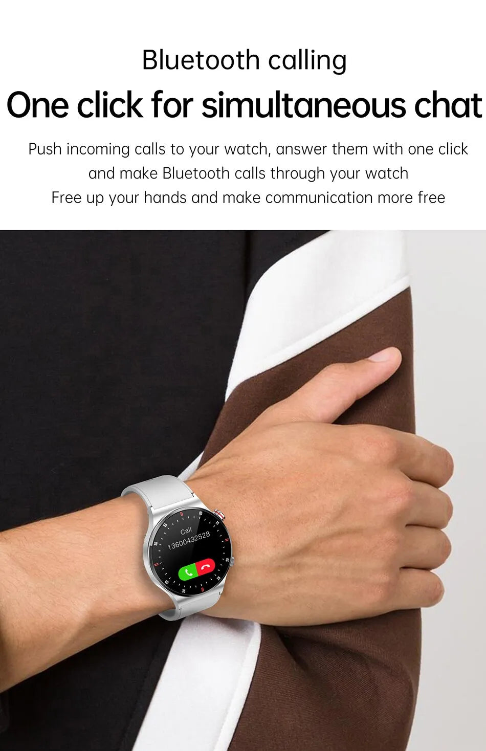 LIGE ECG+PPG Bluetooth Call Smart Watch Men 2023 Sports Bracelet NFC Waterproof Custom Watch Face Men SmartWatch For IOS Android