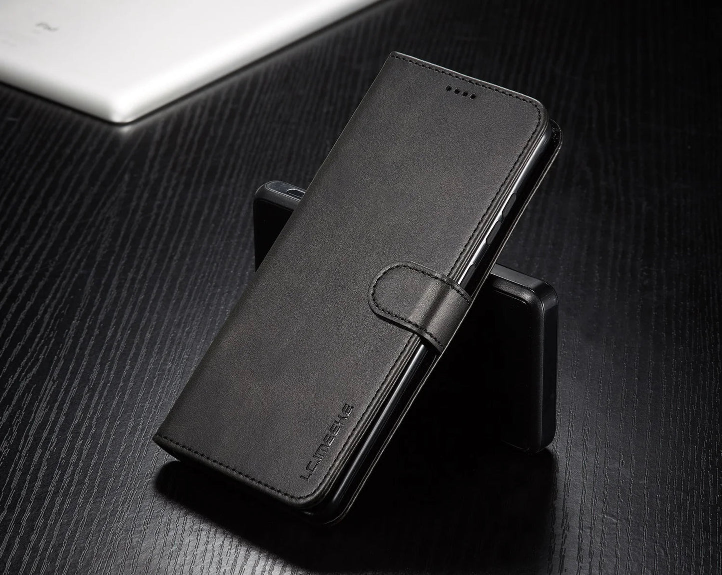 Leather Case for Samsung Galaxy S20 FE S21 Ultra A71 A51 Note 20 10 Plus A70 A50 A20 A52s S9 S8 Plus S7 Edge Wallet Flip Cover