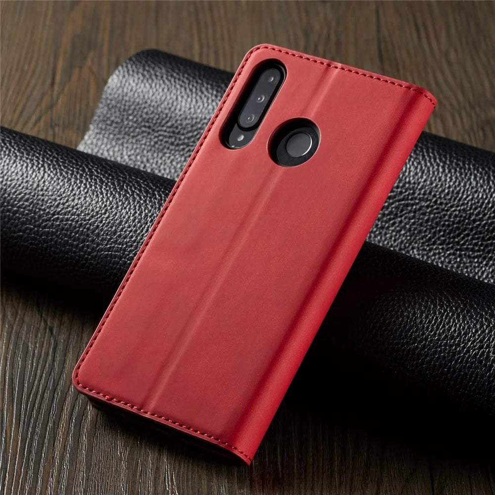 Leather Wallet Case for Huawei P30 P20 P40 Pro Lite Flip Cover Mate 20 30 Pro Lite P Smart Plus 2019 2020 Folio Coque Card Slots