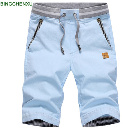 Linen mens shorts Newest Summer Casual Shorts Men Cotton Fashion Men Short Bermuda Beach Short Plus Size 4XL joggers Male Hot