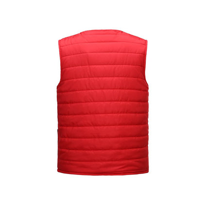 Men Autumn winter Smart heating Cotton Vest 9 area Heated V neck vest Women Outdoor Flexible Thermal Winter Warm Jacket M-7XL