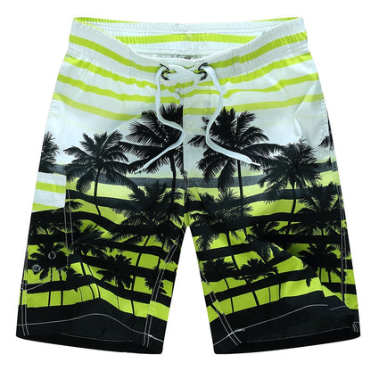 Men's Surf Board Shorts Surfing Beach Trunks Swimming Wear Bermudas Masculina Swimwear Plus Size 1525 yellow