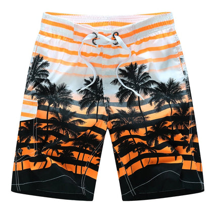 Men's Surf Board Shorts Surfing Beach Trunks Swimming Wear Bermudas Masculina Swimwear Plus Size