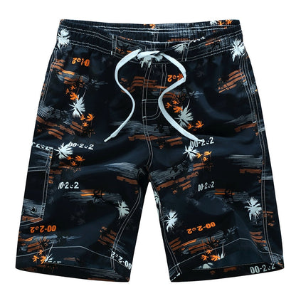 Men's Surf Board Shorts Surfing Beach Trunks Swimming Wear Bermudas Masculina Swimwear Plus Size 1526 orange