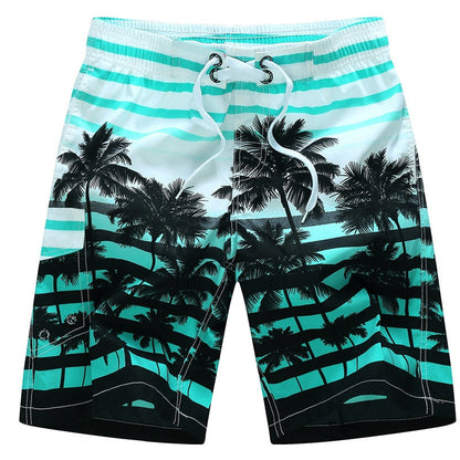 Men's Surf Board Shorts Surfing Beach Trunks Swimming Wear Bermudas Masculina Swimwear Plus Size 1525 blue