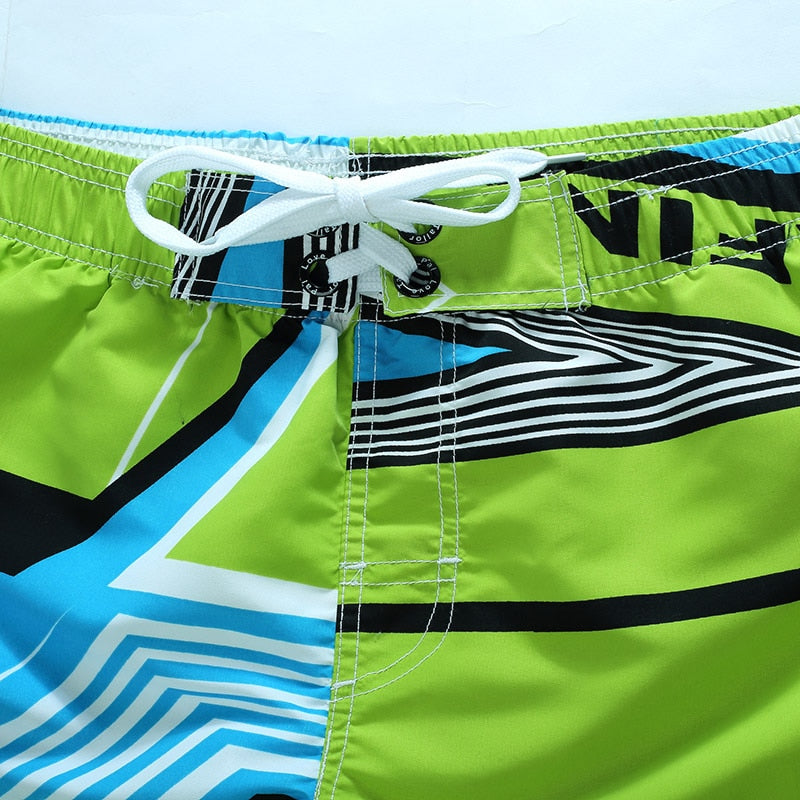 Men's Surf Board Shorts Surfing Beach Trunks Swimming Wear Bermudas Masculina Swimwear Plus Size