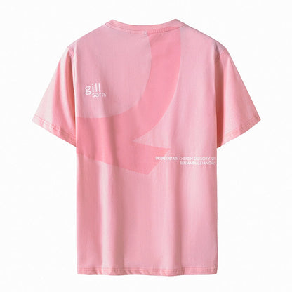Mens T-shirts Casual Summer Short Sleeves BLACK Blue Pink Tshirt Tees Plus OVERSize 0918 3