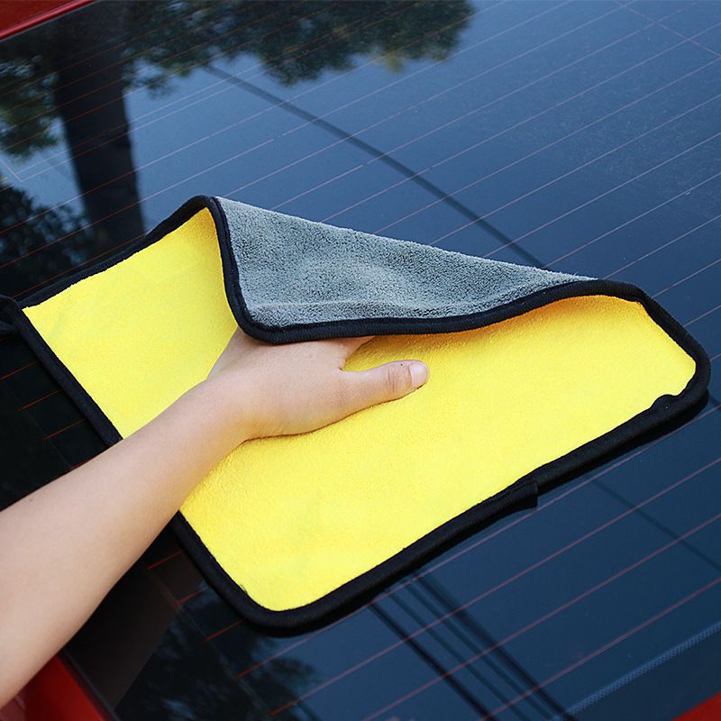 Microfiber Auto Wash Towel Car Cleaning Drying Cloth Hemming Car Care Cloth Detailing Car Wash Towel 30x30/40/60CM New A