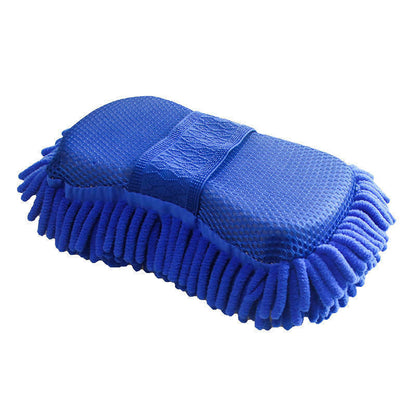 Microfiber Car Washer Sponge Cleaning Car Care Detailing Brushes Washing Towel Auto Gloves Styling Accessories