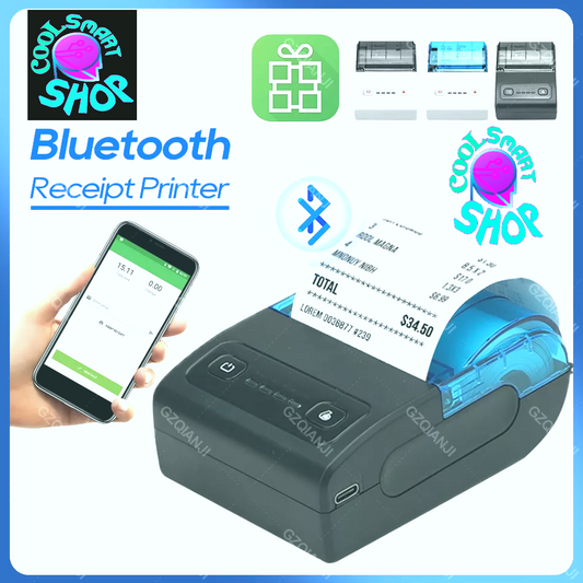 Mini Bluetooth Thermal Bill Printer Wireless Protable 58mm Receipt Printer Loyverse POS Free App SII on Android The cheapest