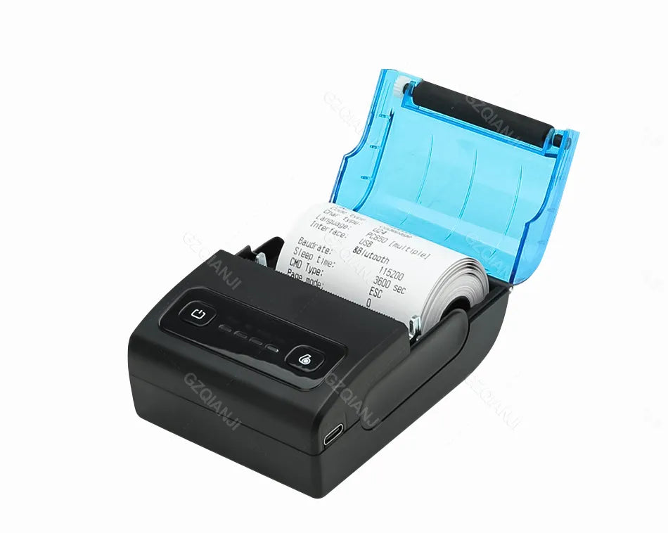 Mini Bluetooth Thermal Bill Printer Wireless Protable 58mm Receipt Printer Loyverse POS Free App SII on Android The cheapest